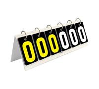 XUMKFJRE Tablero de puntuación de números invertidos, Juegos de Equipo de competición, Tablero de puntuación de Mesa for béisbol, Actividades al Aire Libre, Voleibol, fútbol, Pelota de Tenis