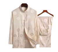 XUMKFJRE Uniforme de Artes Marciales, Traje Tang for Hombres y Mujeres, Ropa Tradicional Hanfu, Camisa de Kung Fu, Uniforme de Tai Chi de Manga Larga(Color:11,190)