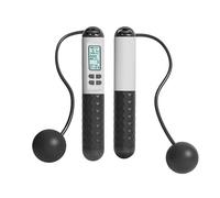 Xummpxuk Cuerda de saltar | Cuerda de saltar para ejercicio con contador automático y pelota - Cuerda de saltar para niños adultos para el hogar, gimnasio, yoga, al aire libre