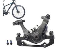 Xummpxuk Freno trasero | Pinzas de freno de disco hidráulico | Adaptador de aleación de aluminio de tensión ajustable, pieza de repuesto profesional para bicicletas de montaña y carretera