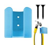 Xummpxuk Soportes de manguera para exteriores, organizador de manguera de jardín, soporte de pared, soporte organizador de almacenamiento de tubería de carga para organización de garaje, patio, valla