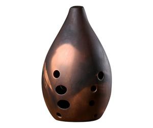 Xun Chino de Cerámica 10 Hoyos, Instrumento Antiguo Varios estilos | Principiantes E Intérpretes, Afinación Profesional, Sonido Profundo y Rico, Varios Estilos Estilo Aleatorio