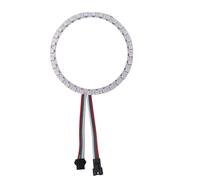 XUNATA Anillo LED WS2812B WS2812 5050 RGB, con direccionamiento individual, color de espacio completo CC 5 V (1 unidad de 32 LEDs/anillo)