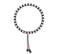 XUNATA WS2812B 5050 RGB LED Anillo Lámpara de anillo Individual Direccionable Individual Full Traumffarbe DC5V (1pc 32 LEDs/Ring)