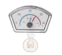 Xuniu Acuario Termómetro Indicador Tanque de Peces Temperatura Dial Sumergible Ventosa 6.5x4.2cm