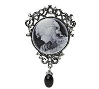 Xuniu Pin de Broche de la Vendimia, joyería Elegante de la señora de Las Mujeres Colgante Antiguo del camafeo de Victorian
