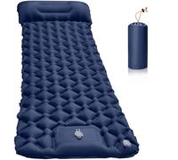 XUNIVERS Colchoneta Autoinflable para Dormir para Acampar,Ultraligero de Colchoneta Hinchable Camping,Utraligero Esterilla Inflable Portatíl Colchón Individual,concon Bomba de Pie para Camping,Viaje