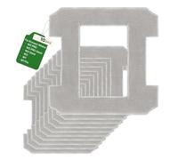XUNNIU 10 Almohadillas de Limpieza para ECOVACS WINBOT W2 PRO/ W2 PRO Omni/ W2/ W2 Omni/ W1/ W1 Pro Robot Limpiacristales, Paños de Microfibra Lavables y Reutilizables, Accesorios y Repuestos