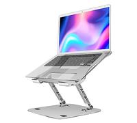 Xunpuls Soporte Ordenador portáti, Soporte para computadora portátil de Altura Ajustable, Soporte ergonómico para computadora, Soporte Ordenador para MacBook Air Pro, DELL, HP portátiles de 10-17 "