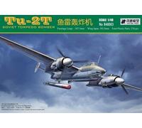 Xuntong Modelo B48003 - 1:48 Tu-2T Bombardero Torpedero Soviético - Nuevo