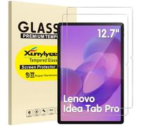 XunyLyee 2 Piezas, Protector Pantalla para Lenovo Idea Tab Pro/ P12 12.7" | TB370FU/ TB373FU Cristal Vidrio Templado Film Fácil instalación sin burbujas