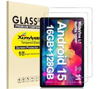 XunyLyee Protector Pantalla para DOOGEE U11/ U11 Pro/DOOGEE Tab A9 Pro+/ Tab A9+ Tablet, 11 pulgadas Android Tablet Cristal Templado Film [Dimensiones: 253 mm x 164 mm], 2 Piezas