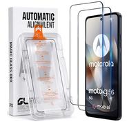 Xunzii 2 Pcs Protector de Pantalla para Motorola Moto G56/G35/G05/E15/G15 | [Autoalineación] Cristal Templado, 9H Dureza 0.33mm HD Sensibilidad Resistente a Arañazos Vidrio Templado