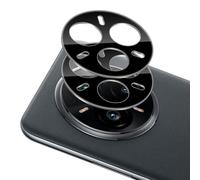 Xunzii 2 Piezas Protector de Lente Cámara para Realme 14 Pro/14 Pro+/14 Pro Plus - [Negro], Dureza 9H Anti Arañazos Cristal Templado Película de Cámara, HD Protector de Cámara Vidrio Templado