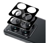 Xunzii 2 Piezas Protector de Lente Cámara para Xiaomi Mi 14T Pro 5G - [Negro], Dureza 9H Anti Arañazos Cristal Templado Película de Cámara, HD Sin Burbujas Protector de Cámara Vidrio Templado