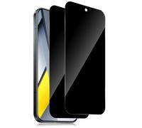 Xunzii 2 Piezas Protector de Pantalla de Privacidad Cobertura Completo Compatible con Xiaomi 17T/Xiaomi Poco F8 Pro 5G, [Sin Burbujas] Alta Sensibilidad Anti Espía Cristal Vidrio Templado