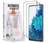 Xunzii 2 Piezas Protector de Pantalla para Samsung Galaxy S20 FE 5G/4G | [Autoalineación] Cristal Templado, 9H Dureza 0.33mm HD Sensibilidad Resistente a Arañazos Vidrio Templado