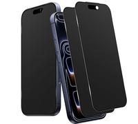 Xunzii 2 Piezas Protector Pantalla Mate de Privacidad Cobertura Completo Compatible con iPhone 17 Pro Max 6.9'', Antihuellas e Antideslumbrante Mate Antiespia 9H Cristal Vidrio Templado