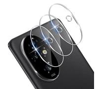 Xunzii Protector de Lente Cámara para HONOR 200 Pro [3 Piezas], Dureza 9H Cristal Templado Protector de Cámara HD, Anti-Rasguños 3D Vidrio Templado película de cámara-Transparente
