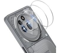 Xunzii Protector de Lente Cámara para Nothing Phone 3A Pro [3 Piezas], Dureza 9H Cristal Templado Protector de Cámara HD, Anti-Rasguños 3D Vidrio Templado película de cámara-Transparente