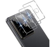 Xunzii Protector de Lente Cámara para Realme GT 7T / Realme GT 7 [3 Piezas], Dureza 9H Cristal Templado Protector de Cámara HD, Anti-Rasguños 3D Vidrio Templado película de cámara-Transparente