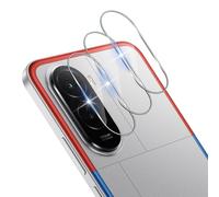 Xunzii Protector de Lente Cámara para Xiaomi POCO M7 4G [3 Piezas], Dureza 9H Cristal Templado Protector de Cámara HD, Anti-Rasguños 3D Vidrio Templado película de cámara-Transparente