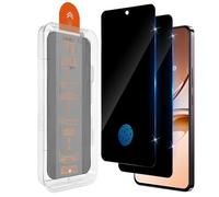 Xunzii Protector de Pantalla de Privacidad para VIVO V50 LITE/Vivo V60 Lite 4G/5G, [Instalación Automática], 9H Dureza Anti Spy Cristal Templado, Alta Sensibilidad Anti Espía Vidrio Templado[2 Piezas]
