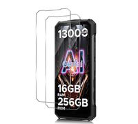 Xunzii Protector de Pantalla para DOOGEE Fire 7 Pro/OUKITEL WP62 [2 Pzs], Cristal Templado Antiarañazos, Antihuellas, Sin Burbujas, Dureza 9H, 0.33 mm Ultra Transparente, Ultra Resistente