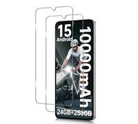 Xunzii Protector de Pantalla para Oukitel C6/C59 Pro/C59/C50/C51 [2 Pzs], Cristal Templado Antiarañazos, Antihuellas, Sin Burbujas, Dureza 9H, 0.33 mm Ultra Transparente, Ultra Resistente