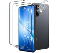 Xunzii Protector de Pantalla para VIVO V70 Lite/VIVO V60 Lite 4G/5G, 3 Piezas Cristal Templado y 3 Piezas Protector Lente Cámara, 9H Dureza HD Sensibilidad Resistente a Arañazos Vidrio Templado