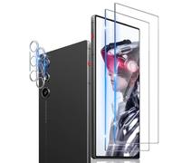 Xunzii Protector de Pantalla para ZTE nubia Red Magic 10 Air y Protector Lente Cámara [2+2 Piezas], 9H HD Alta Sensibilidad Resistente a Arañazos Cristal Templado Vidrio Templado [Transparente]
