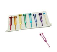 Xuodawer 1 Juego de Diapasones, Diapasones para Curar Chakras, Terapia de Sonido, Mantener el Cuerpo, la Mente y el Espíritu en Armonía