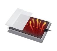 Xuodawer - Alfombra de calefacción de resina, estera de curado de resina, máquina de curado de resina con ajuste de temperatura y alfombrilla de silicona