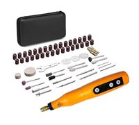 Xuodawer Kit de herramientas giratorias sin 5 velocidades y carga USB, herramienta giratoria versátil de 3,7 V para lijado y pulido