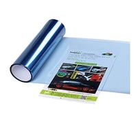 XUPHINX Autoadhesivo Etiqueta engomada de la luz del Coche Luz antiniebla de Humo Luz Trasera Luz de Tinte Lámina de película de Vinilo Azul Claro 30x60cm
