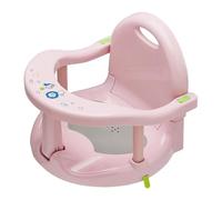 XUQEAYWD Asiento de bañera para bebés, 32 x 28 x 32 cm, silla de baño plegable para bebés, silla de baño para niños pequeños con potentes ventosas, asientos de baño para bebés, antideslizante
