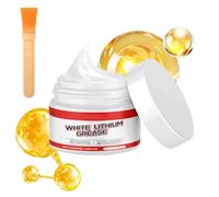 XUQEAYWD Grasa de Silicona - Lubricante Multiusos con Cepillo - Sellante Impermeable Duradero para Bisagras Mecánica Rodamientos Engranajes Equipo Agrícola Maquinaria Camión Coche