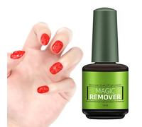 XUQEAYWD Removedor de gel de uñas, 2 unidades quitaesmalte de uñas, 15 ml, limpiador rápido para la eliminación de uñas, suministros limpiadores de manicura para viajes, hogar, salón de belleza, sin