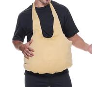 XUQEAYWD Vientre Con Trasero Falso - Disimulador Glúteos Grandes,Disfraz Embarazada Hombre Traje Gordo para Carnaval Navidad Obra Teatro Cosplay