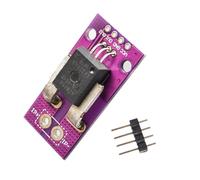 XuQiZZpp ACS758LCB 050B PFF T 50A Sensor de corriente ACS758LCB con baja pérdida de energía y sensor de aislamiento galvánico de tiempo de respuesta rápido