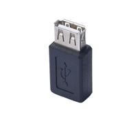 XuQiZZpp Adaptador de conversión USB 2.0 hembra a tipo C, acoplador de 5 V/3 A, entrega de energía y transferencia de datos de 480 Mbps para impresoras, adaptador USB tipo C hembra