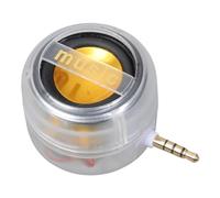 XuQiZZpp Altavoces para teléfono, amplificadores de sonido envolvente ABS de 3,5 mm, Plug and Play, para smartphone, tablet, portátil, sonido de smartphone