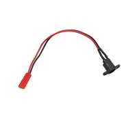 XuQiZZpp Cable de carga para scooter eléctrico con cubierta impermeable, funda de silicona, accesorios para scooter eléctrico, cable con cubierta impermeable