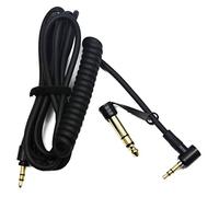 XuQiZZpp Cable de repuesto de cable de 3,5 mm, extensión larga de auriculares para Dre For y cambiar canciones con el botón del micrófono. Pero los controles de volumen solo funcionan los productos