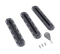 XuQiZZpp Caja de aletas de cola central única, accesorio para tablas de surf, tablas de surf, longboards centrales, caja de aletas de tabla de surf