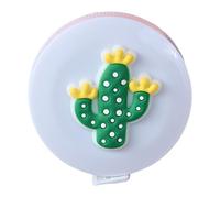 XuQiZZpp Cinta métrica retráctil circular portátil de 150 cm con reglas de patrón adorable para estudiantes, amas de casa, profesionales