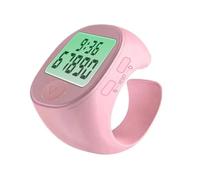 XuQiZZpp Contador portátil con pantalla de reloj integrada de 5 dígitos para ejercicios espirituales y contador digital diario ritual