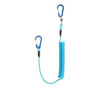 XuQiZZpp Correa retráctil en espiral para caña de pescar, cuerda de pesca, correa de remo que se extiende hasta 70 pulgadas, herramienta de accesorios