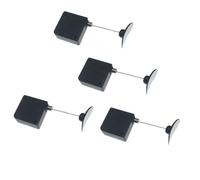 XuQiZZpp Correas de control remoto de 1/2/4 piezas con correas ajustables para televisores y DVD, nunca vuelves a perder el control remoto