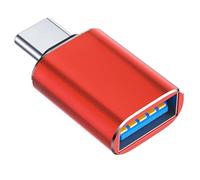 XuQiZZpp Durabilidad de aleación de aluminio USB C a USB 3.0 Adaptador USB C Cable de carga para periféricos de acceso a datos sobre la marcha, uso de transferencia de datos de alta velocidad